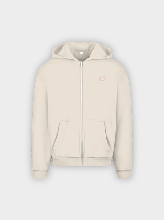 WATERMELON ZIPPER BEIGE