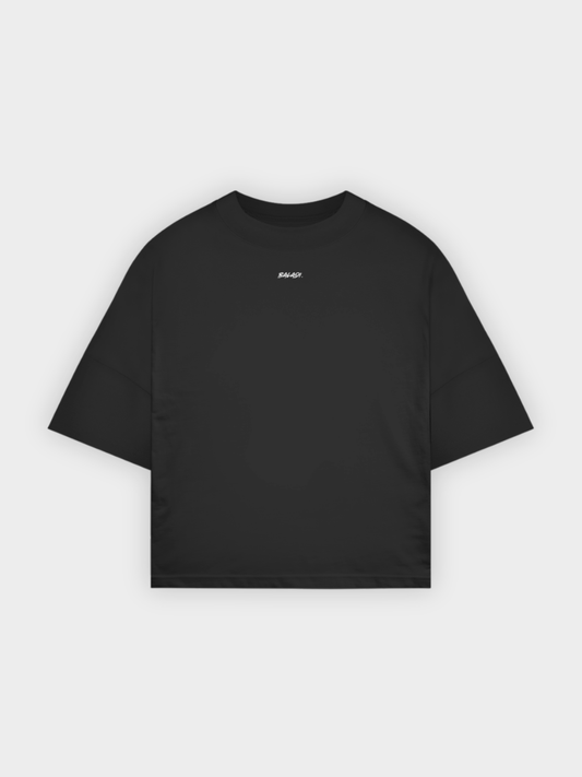 ECHOES TEE BLACK BACKPRINT