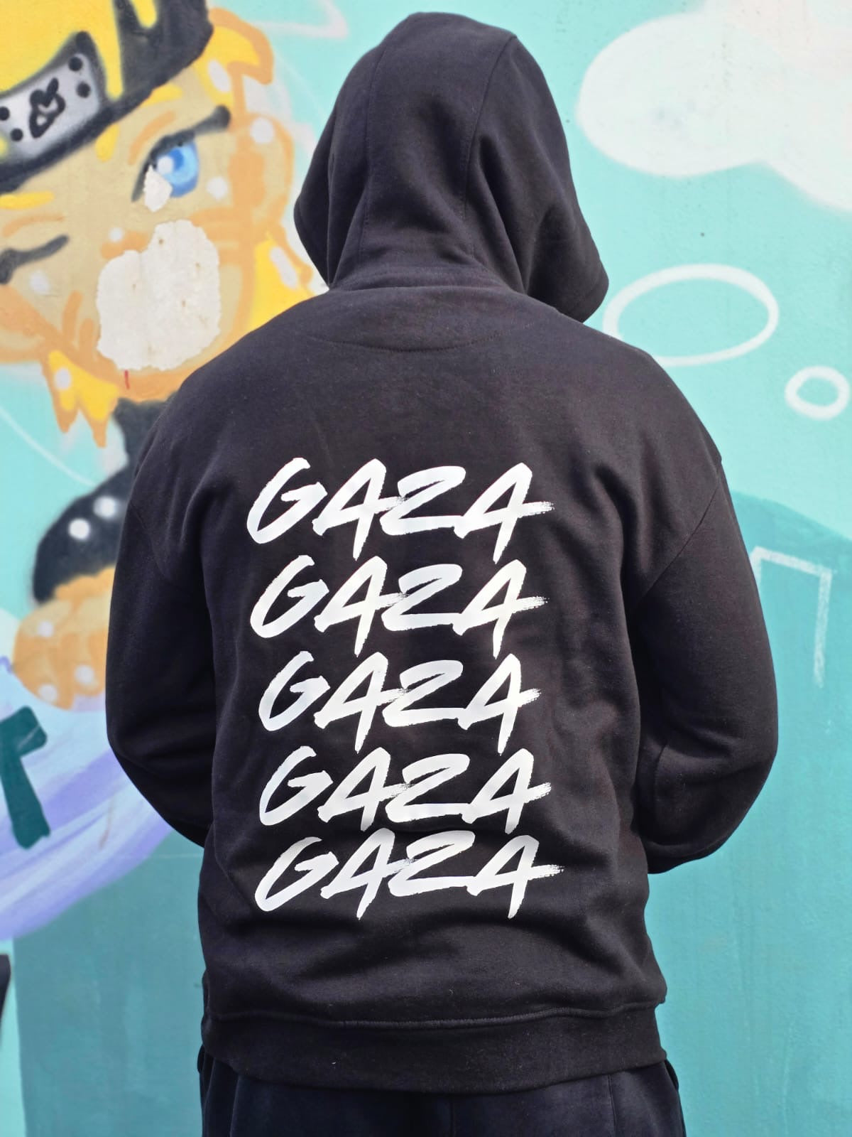 ECHOES HOODIE BLACK CHORD