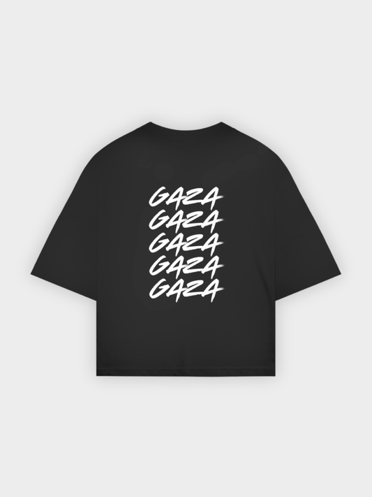 ECHOES TEE BLACK BACKPRINT