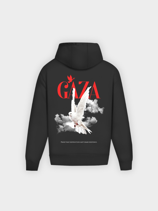 DOVE HOODIE BLACK NO CHORD